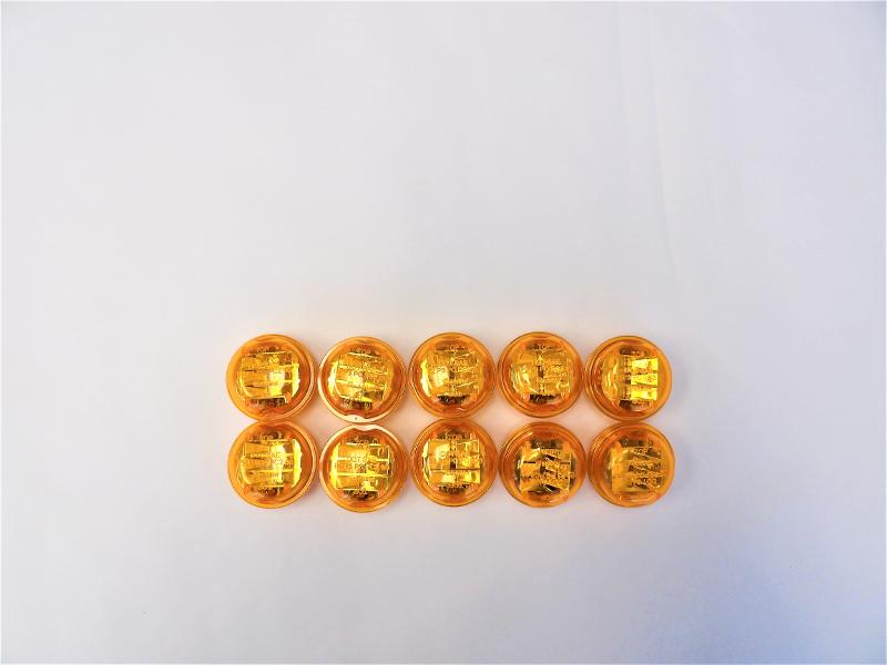 Marker Light, 2in. Amber 10 Pack 30275Y (SAVE 7% over single)