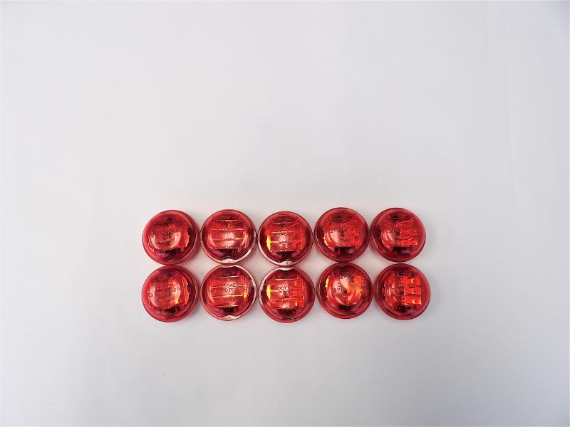 Marker light- 2" LED 30275R 10 Pack (Save 7% over single )