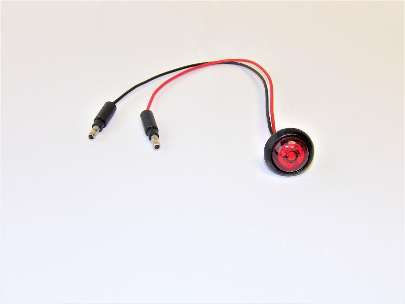 Marker Light 1" Red-LED