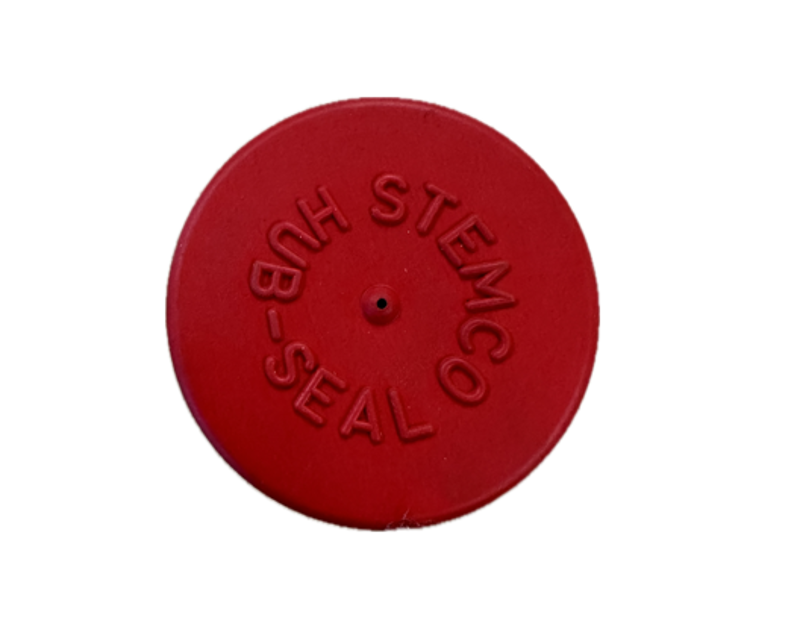 Red Hubcap Plug