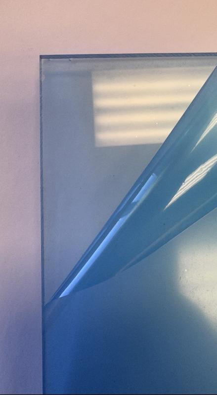 SIGN,LTD CLEAR ACRYLIC 8-11/16X36-1/4